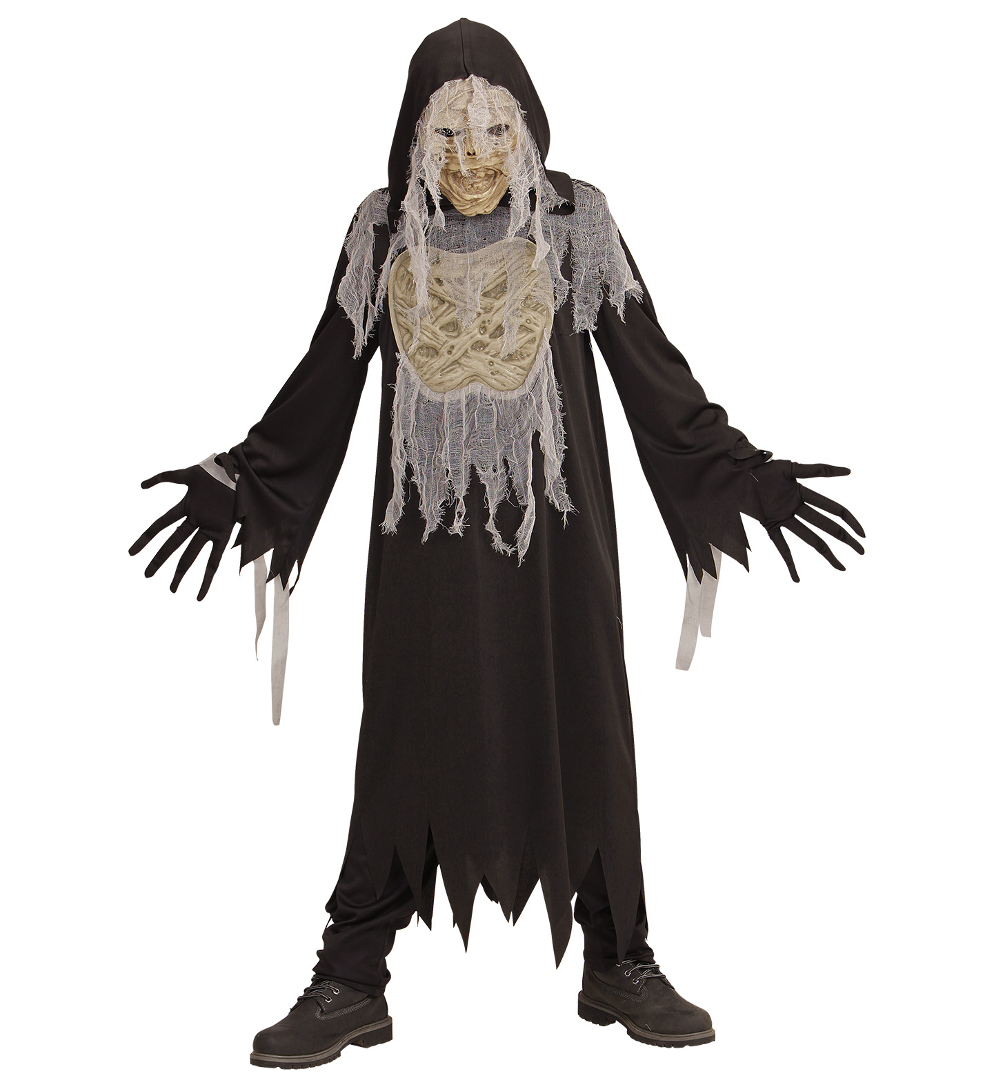 Costume Vestito Abito Travestimento Carnevale Halloween Cosplay Bambino Mummia - 0785