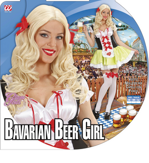 Costume Vestito Abito Travestimento Carnevale Halloween Cosplay Donna Adulto - Cameriera Bavarese - 7624