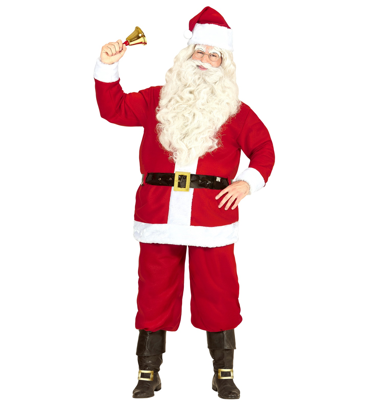 Costume Vestito Abito Travestimento Natale Cosplay - Adulto - Babbo Natale - 1493