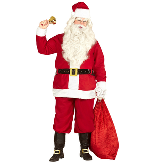 Costume Vestito Abito Travestimento Natale Cosplay - Adulto - Babbo Natale - 1493