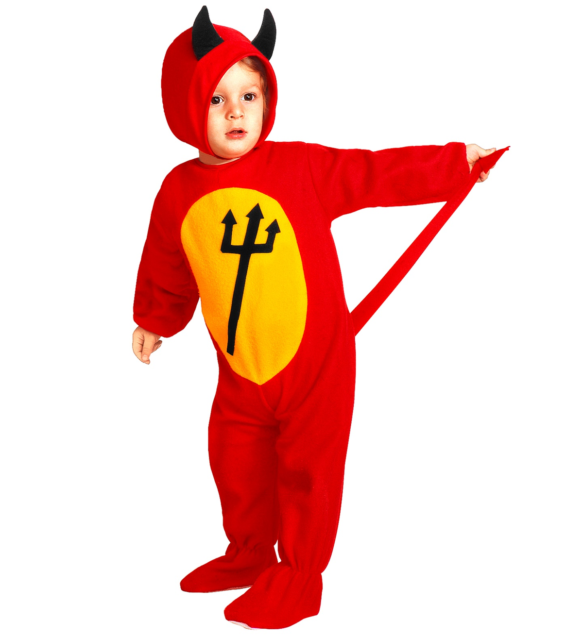 Costume Vestito Abito Travestimento Carnevale Bambino - Diavoletto - 3616