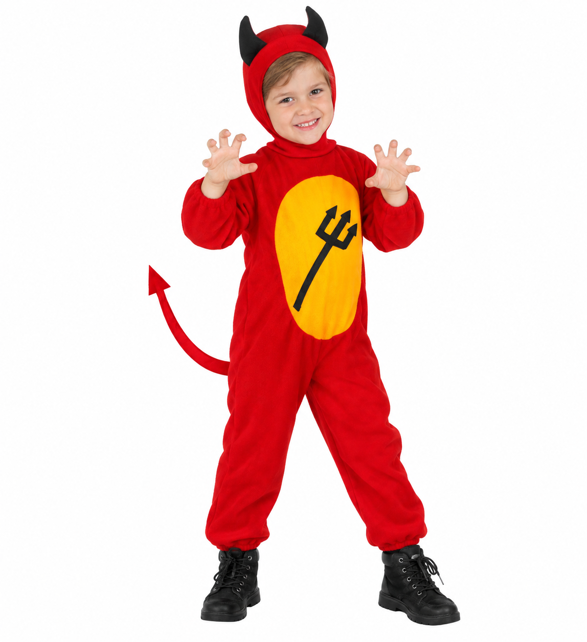Costume Vestito Abito Travestimento Carnevale Bambino - Diavoletto - 3616
