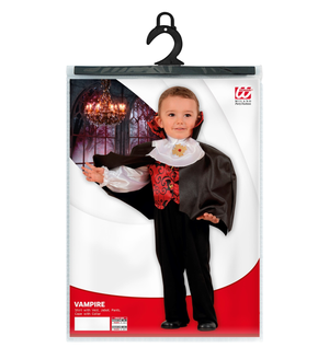 Costume Vestito Abito Travestimento Carnevale Bambino - Vampiro - 4000