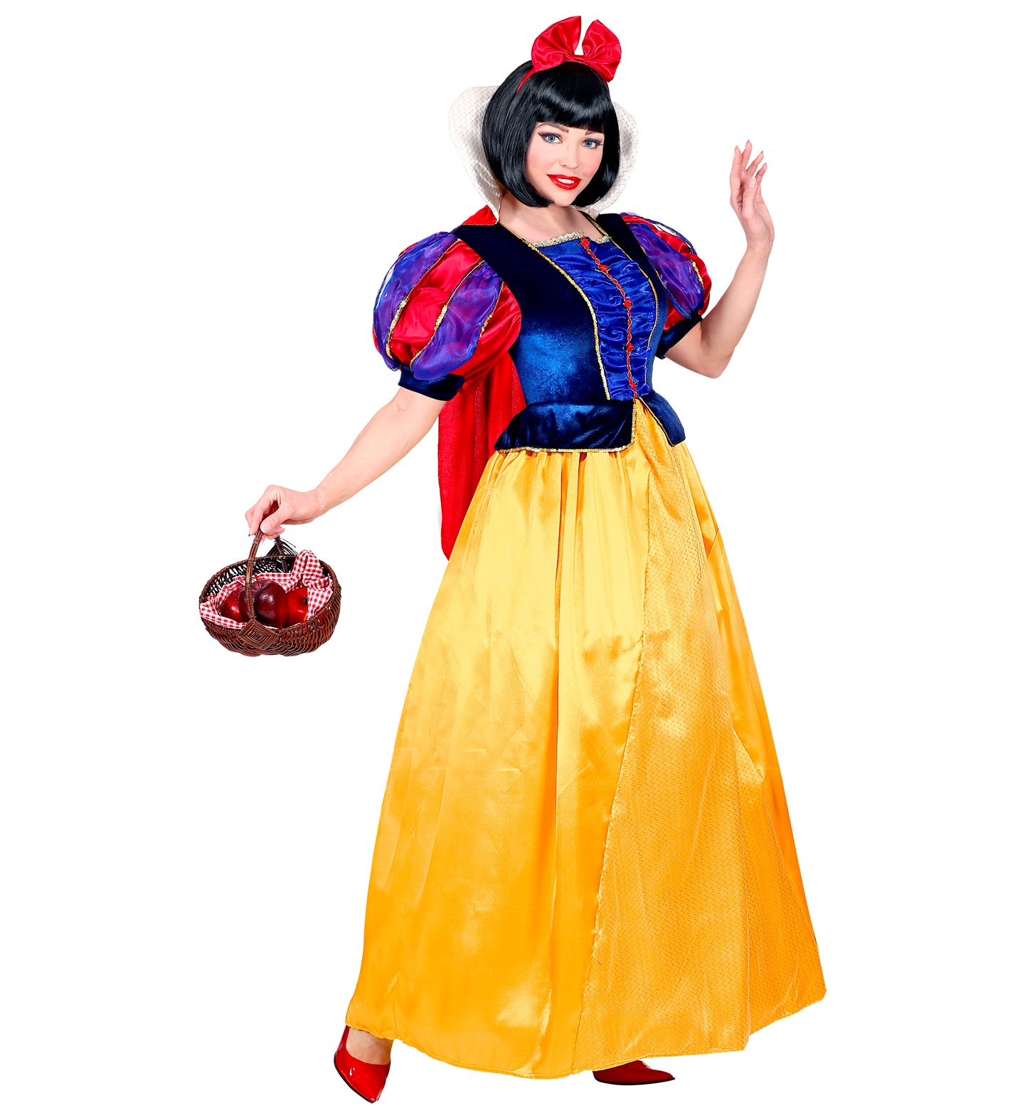 Costume Vestito Abito Travestimento Carnevale Adulto - Principessa Delle Fiabe - 0944