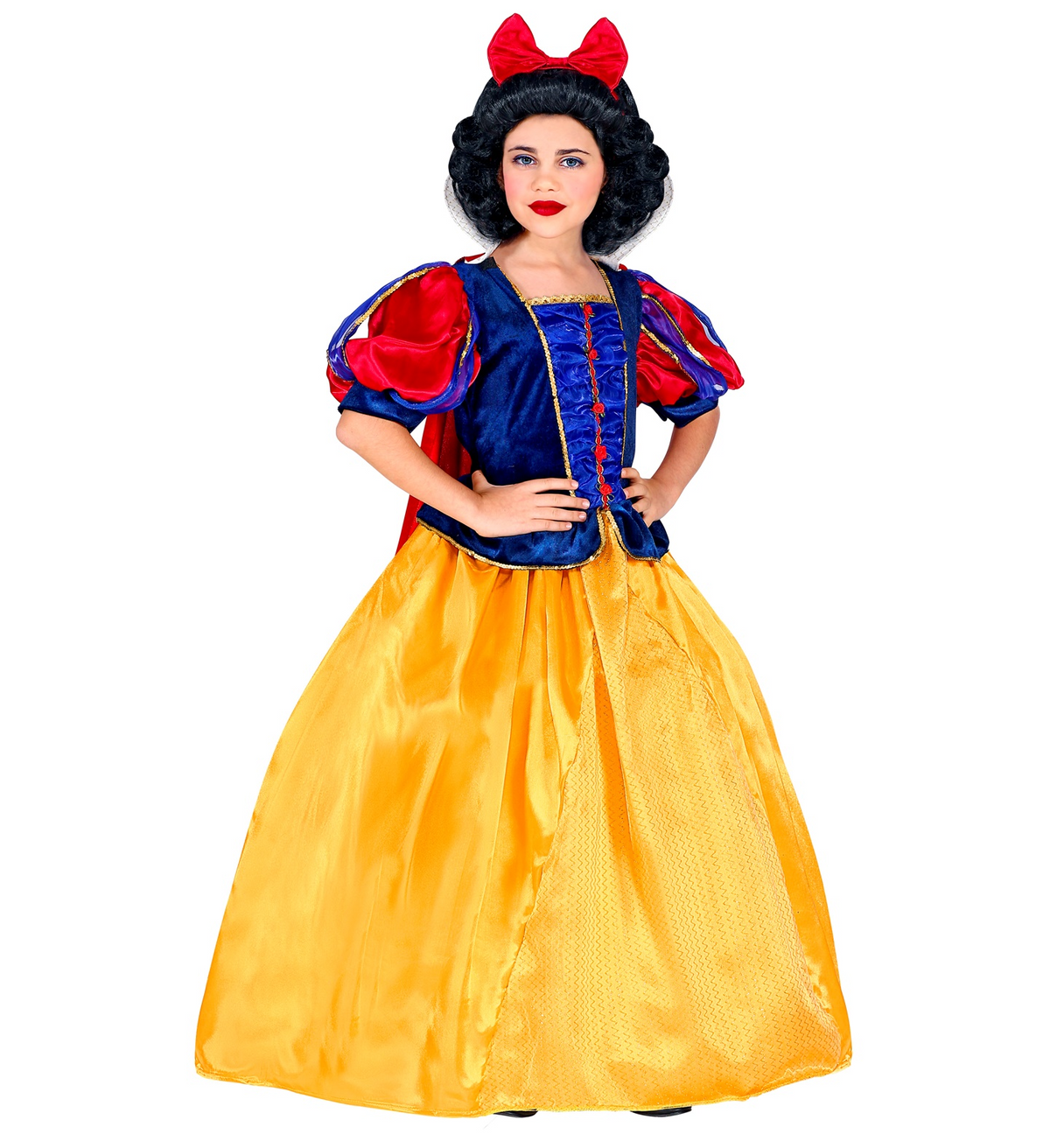 Costume Vestito Abito Travestimento Carnevale Bambina - Principessa Delle Fiabe - 0944
