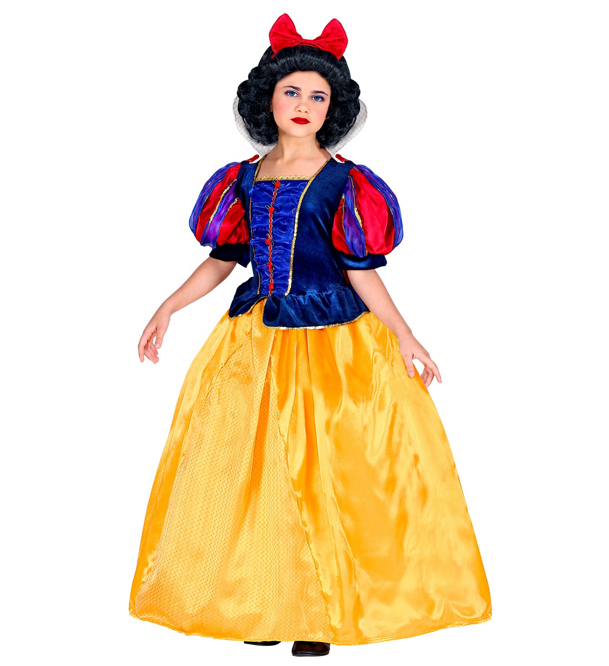 Costume Vestito Abito Travestimento Carnevale Bambina - Principessa Delle Fiabe - 0944