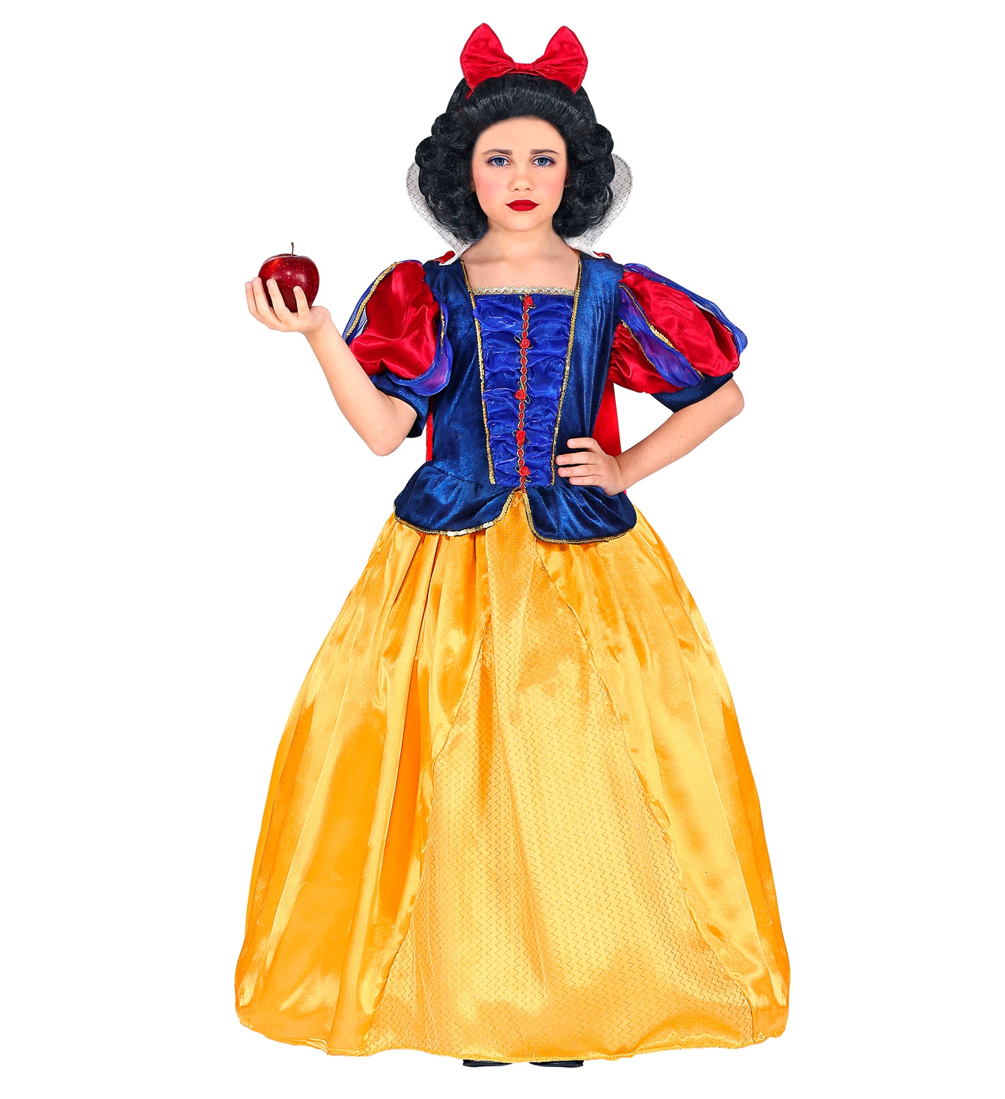 Costume Vestito Abito Travestimento Carnevale Bambina - Principessa Delle Fiabe - 0944