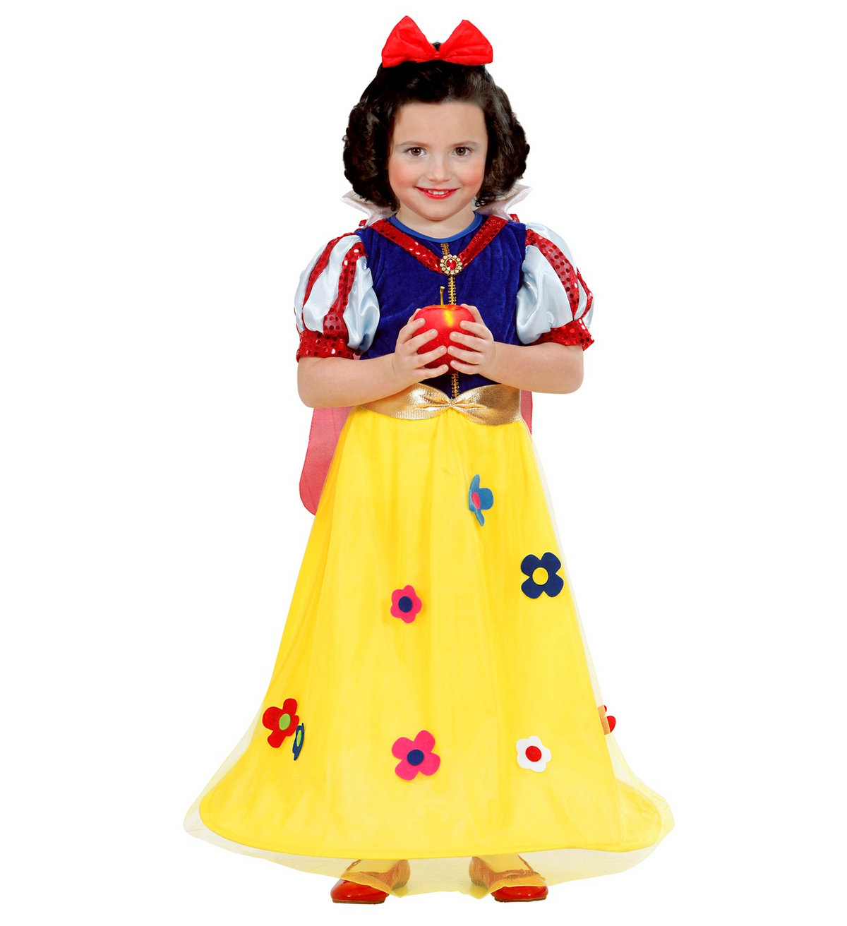 Costume Vestito Abito Travestimento Carnevale Bambina - Principessa Delle Fiabe - 1285
