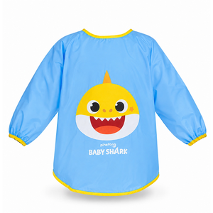 Grembiule Pittura Baby Shark Impermeabile Scuola Pranzo Disegnare - N02596mc