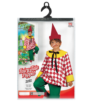 Costume Vestito Abito Travestimento Carnevale Halloween Bambino Burattino - 3834
