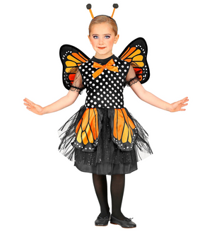 Costume Vestito Abito Travestimento Carnevale Bambina - Farfalla - 0759