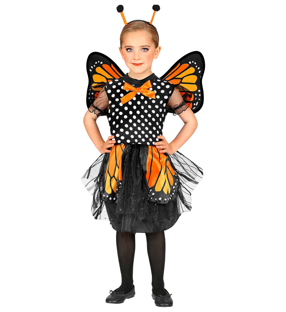 Costume Vestito Abito Travestimento Carnevale Bambina - Farfalla - 0759