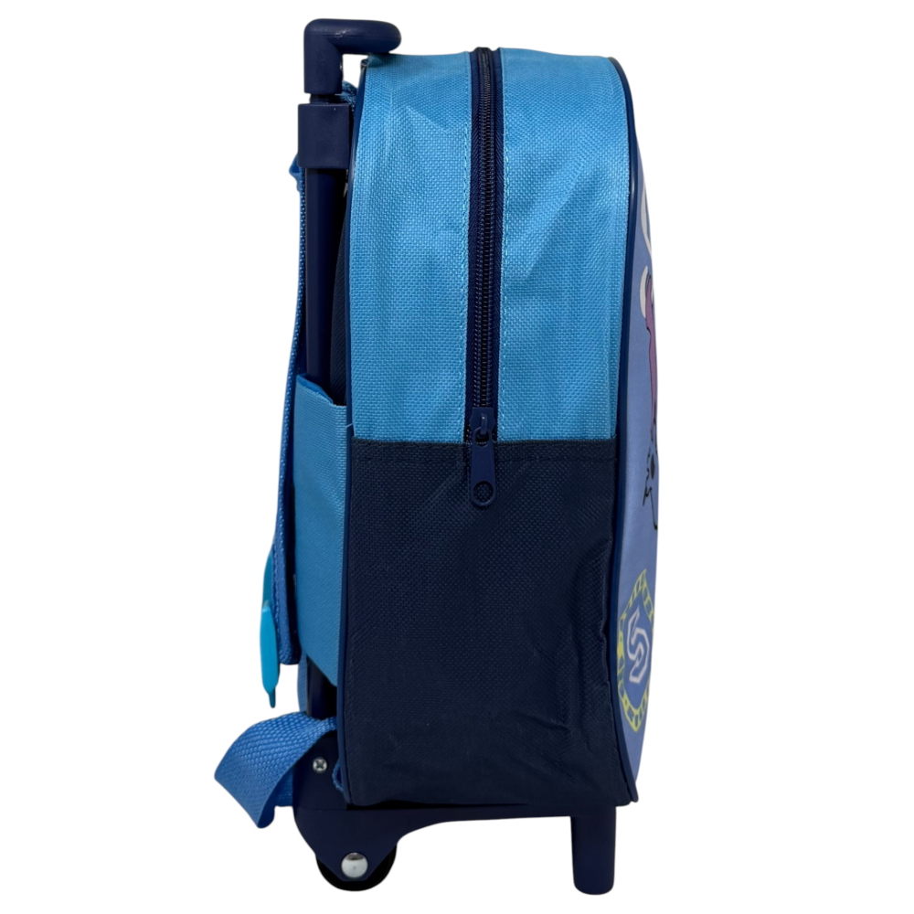 Zaino Asilo Trolley Stitch DISNEY Borsa per Scuola Materna Tempo Libero - Sf5200