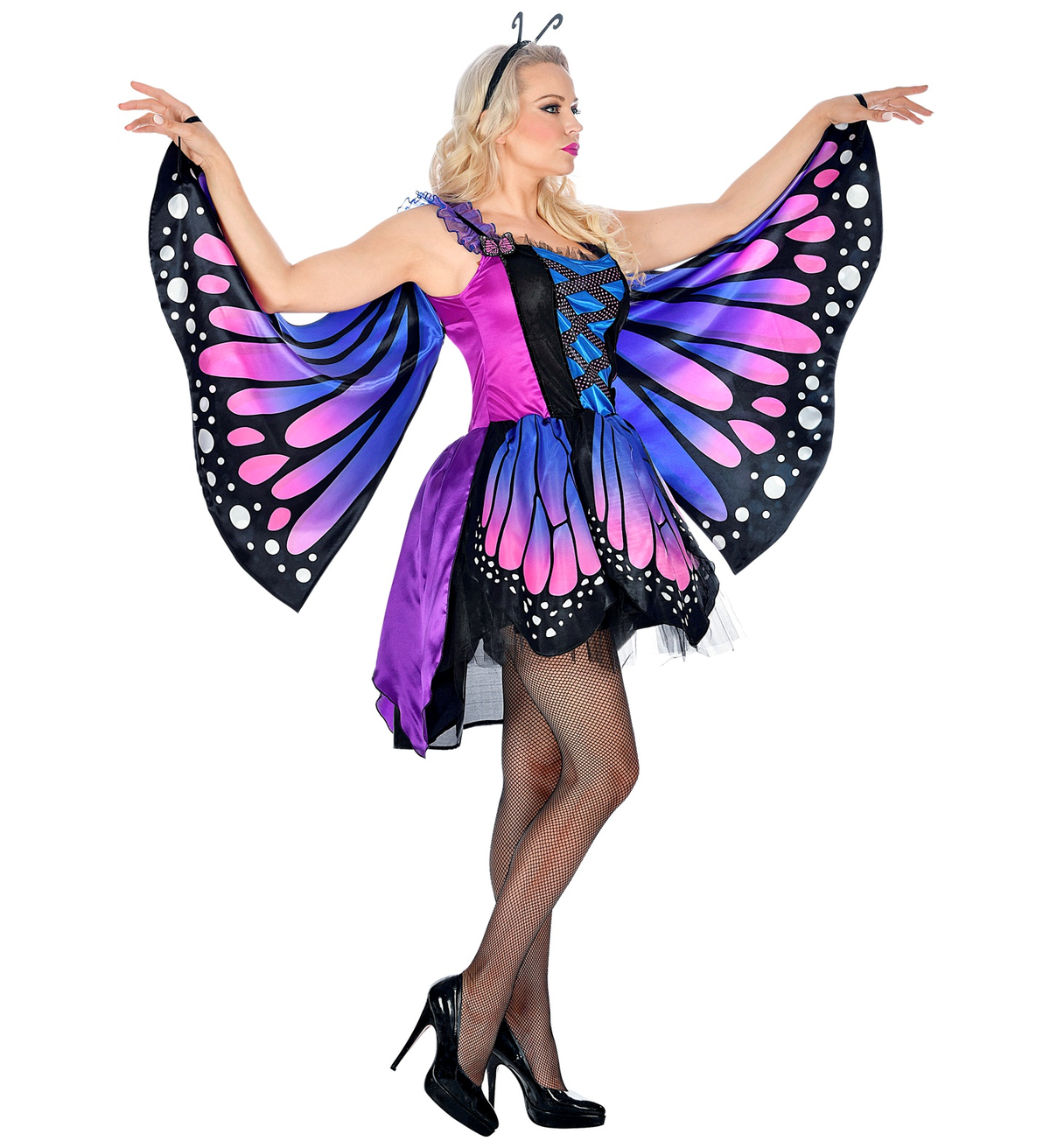 Costume Vestito Abito Travestimento Carnevale Adulto - Farfalla - 0759