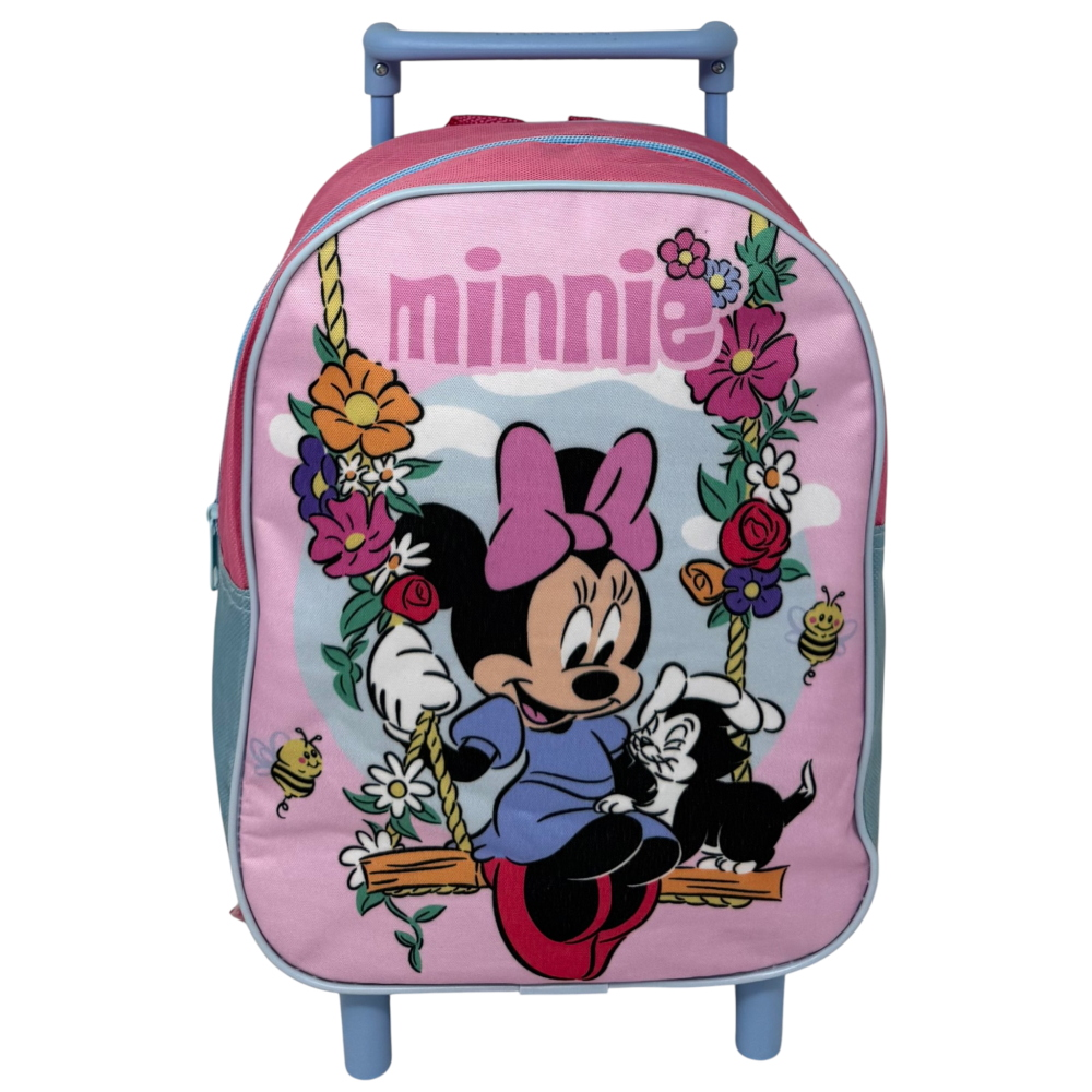 Zaino Asilo Trolley Minnie DISNEY Borsa per Scuola Materna Tempo Libero - Sf5248