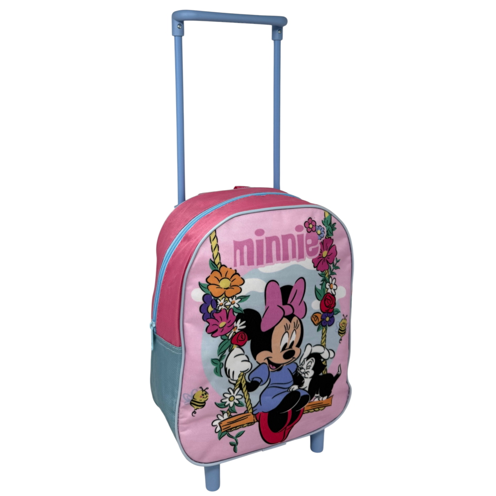 Zaino Asilo Trolley Minnie DISNEY Borsa per Scuola Materna Tempo Libero - Sf5248