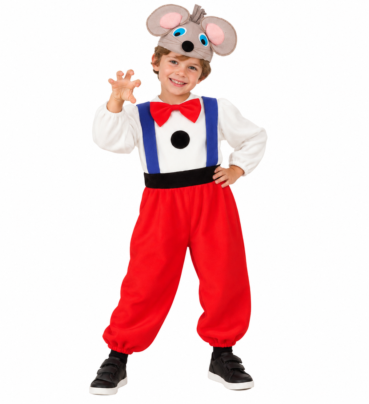 Costume Vestito Abito Travestimento Carnevale Bambino - Topino - 3617t