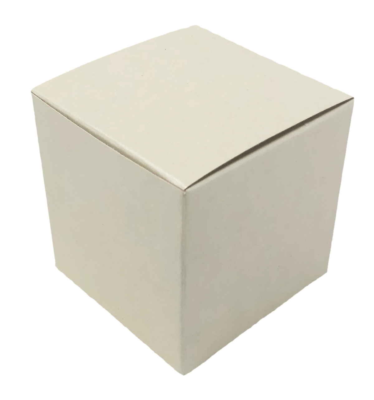 Bomboniera Astuccio Cubo Avorio 9 CM Scatolina Kit 10 Pezzi Senza Confetti