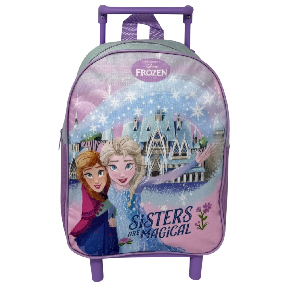 Zaino Asilo Trolley Frozen DISNEY Borsa per Scuola Materna Tempo Libero - Sf5231