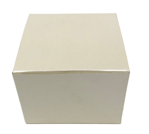Bomboniera Astuccio Cubo Avorio 11 CM Scatolina Kit 10 Pezzi Senza Confetti