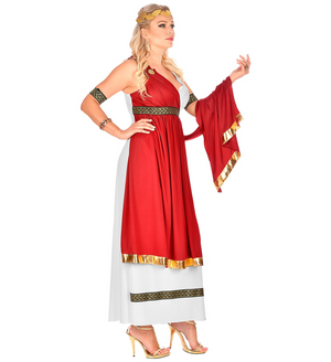Costume Vestito Abito Travestimento Carnevale Cosplay Adulto Donna - Imperatrice Romana - 0910