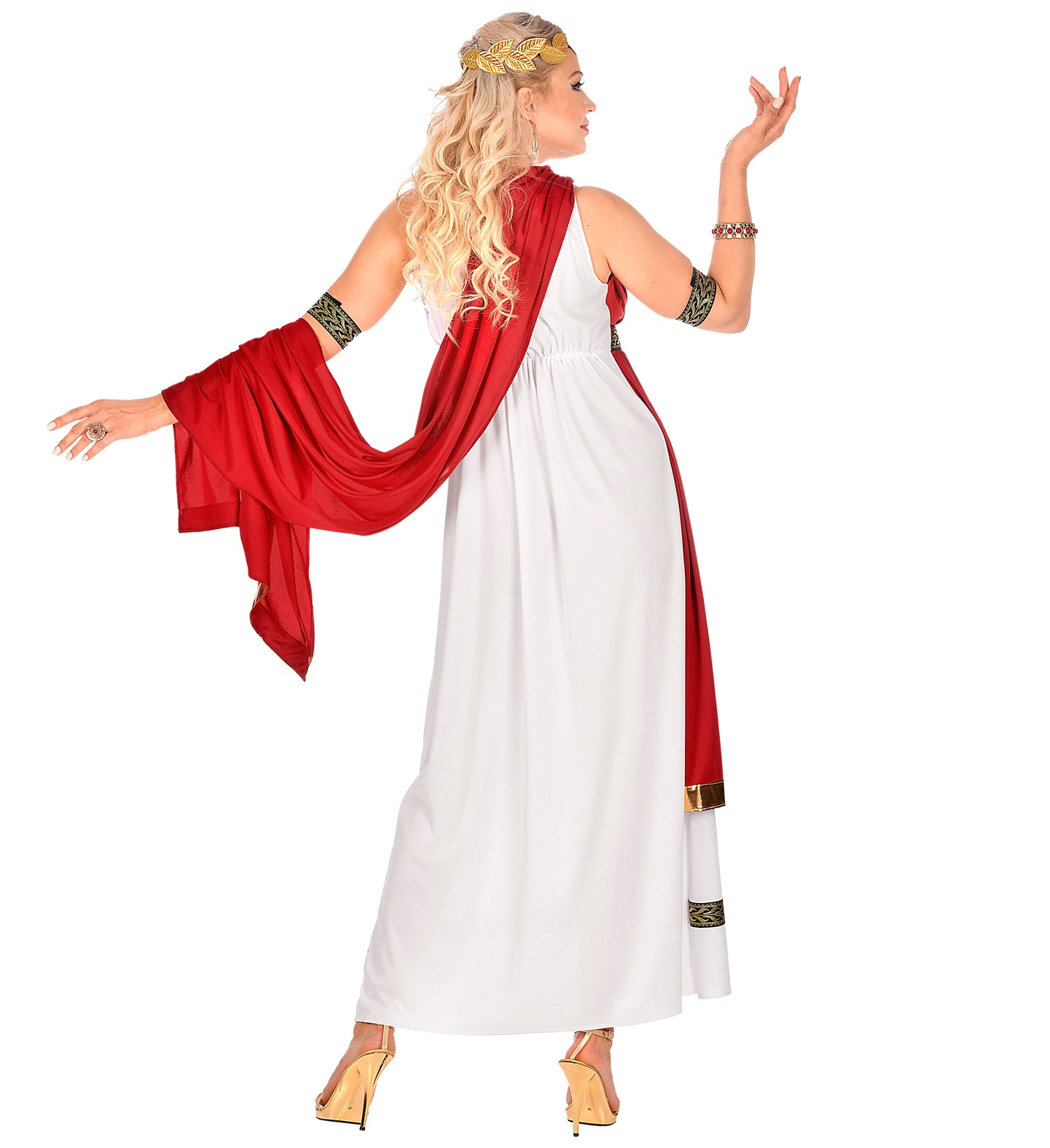 Costume Vestito Abito Travestimento Carnevale Cosplay Adulto Donna - Imperatrice Romana - 0910