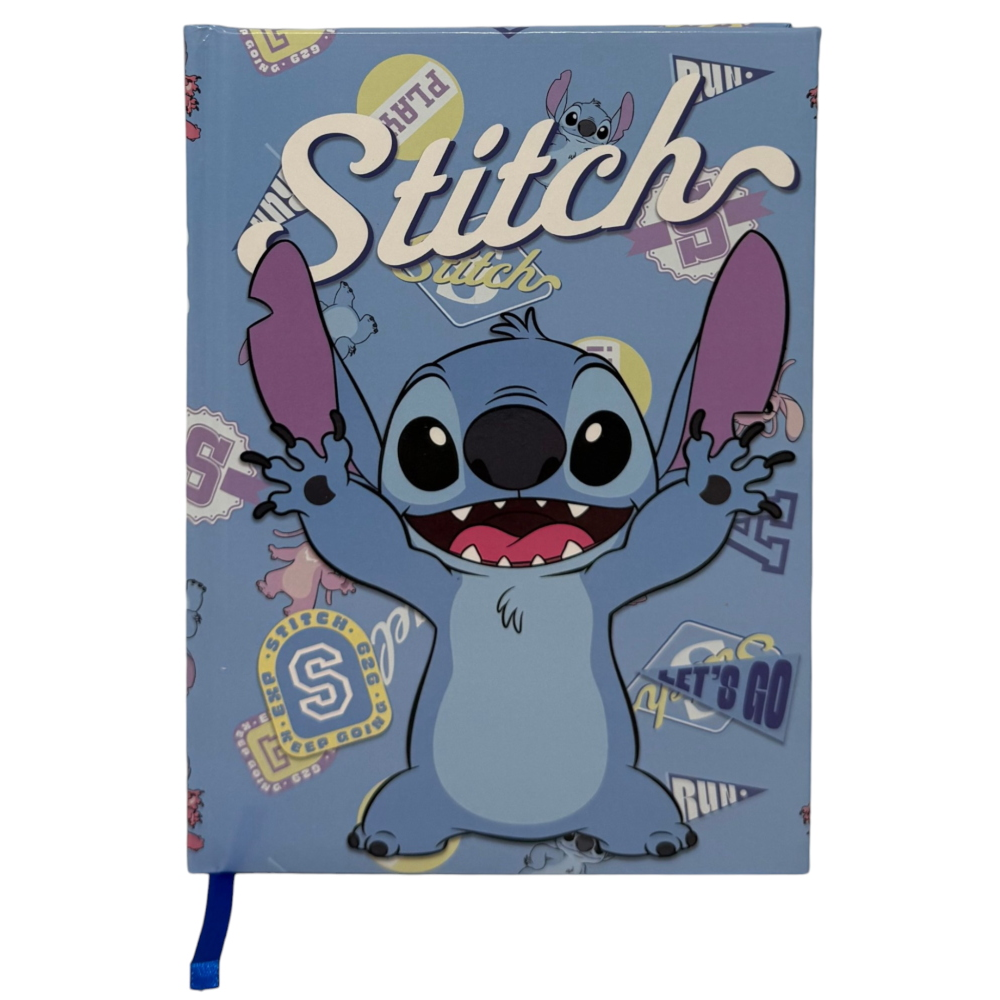 Diario Stitch DISNEY Agenda 10 Mesi Scuola Elementare Media - Lst1338-B