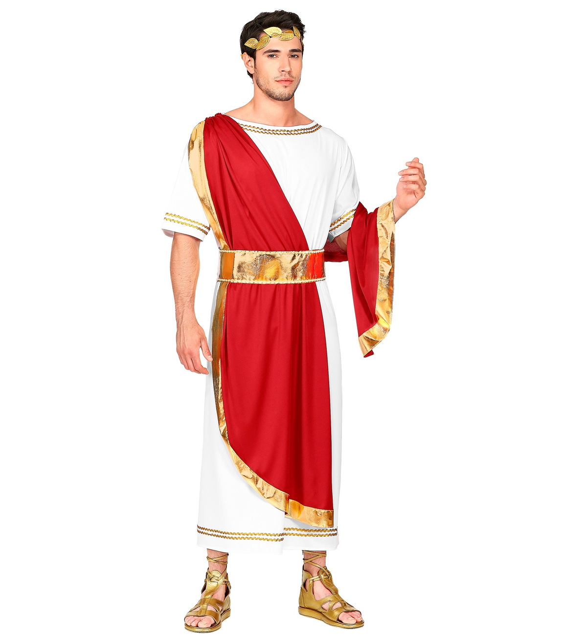 Costume Vestito Abito Travestimento Carnevale Cosplay Adulto - Imperatore Romano - 0911