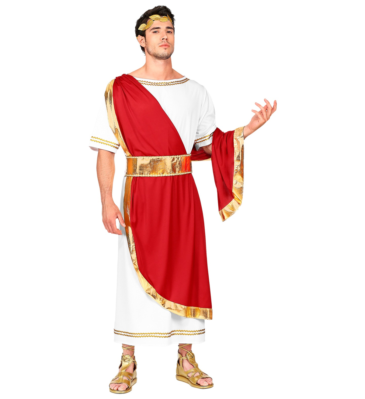 Costume Vestito Abito Travestimento Carnevale Cosplay Adulto - Imperatore Romano - 0911