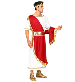 Costume Vestito Abito Travestimento Carnevale Cosplay Adulto - Imperatore Romano - 0911