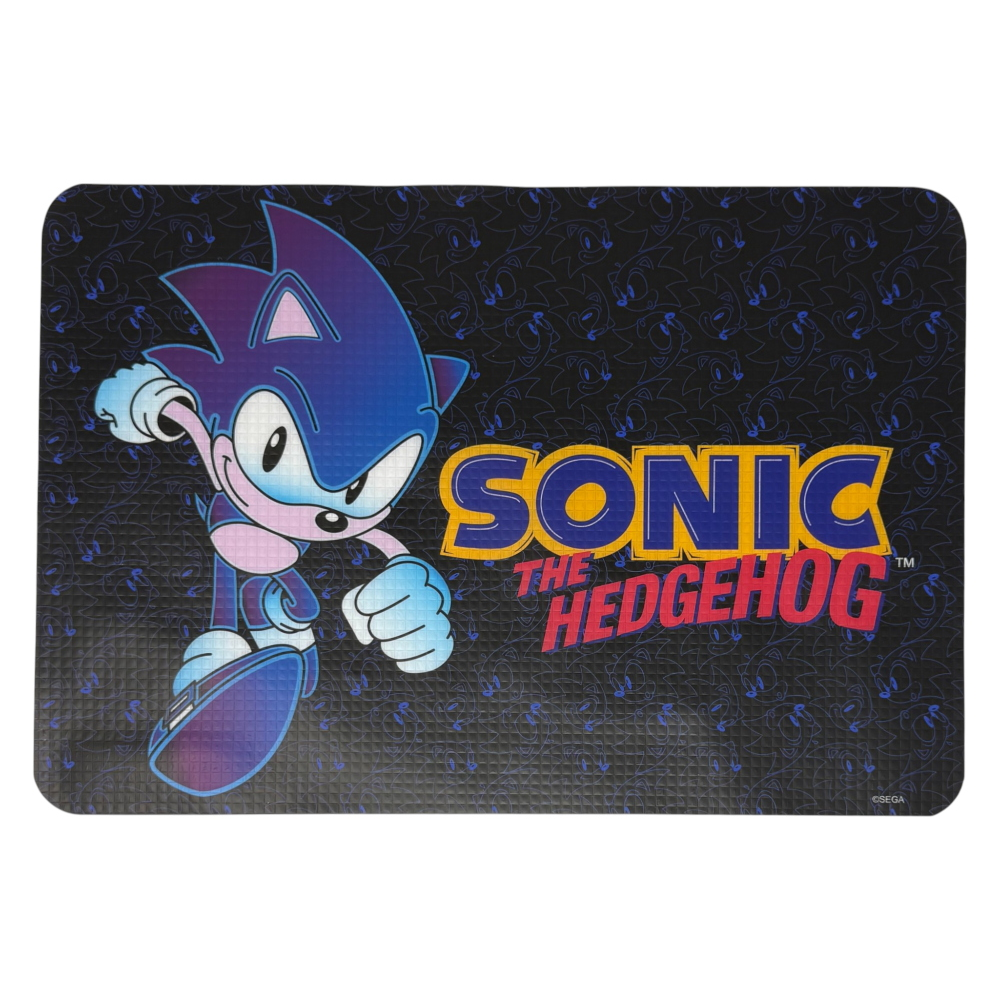 Tovaglietta Sonic in Plastica Morbida Antiscivolo Ripiegabile Lavabile da Colazione Pranzo Cm.44x30 - Fu6016