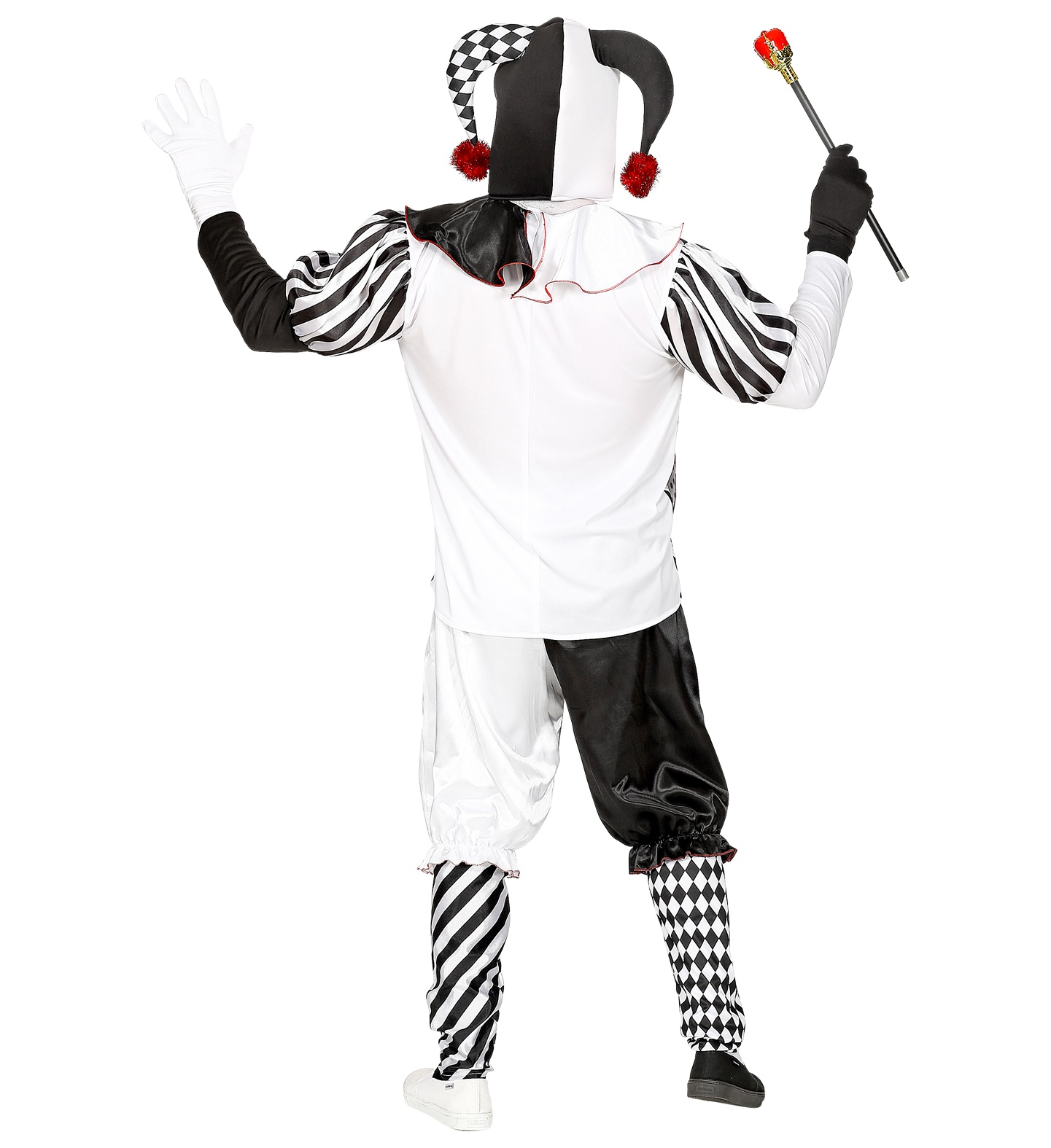 Costume Vestito Abito Travestimento Carnevale Cosplay Adulto - Arlecchino - 0950