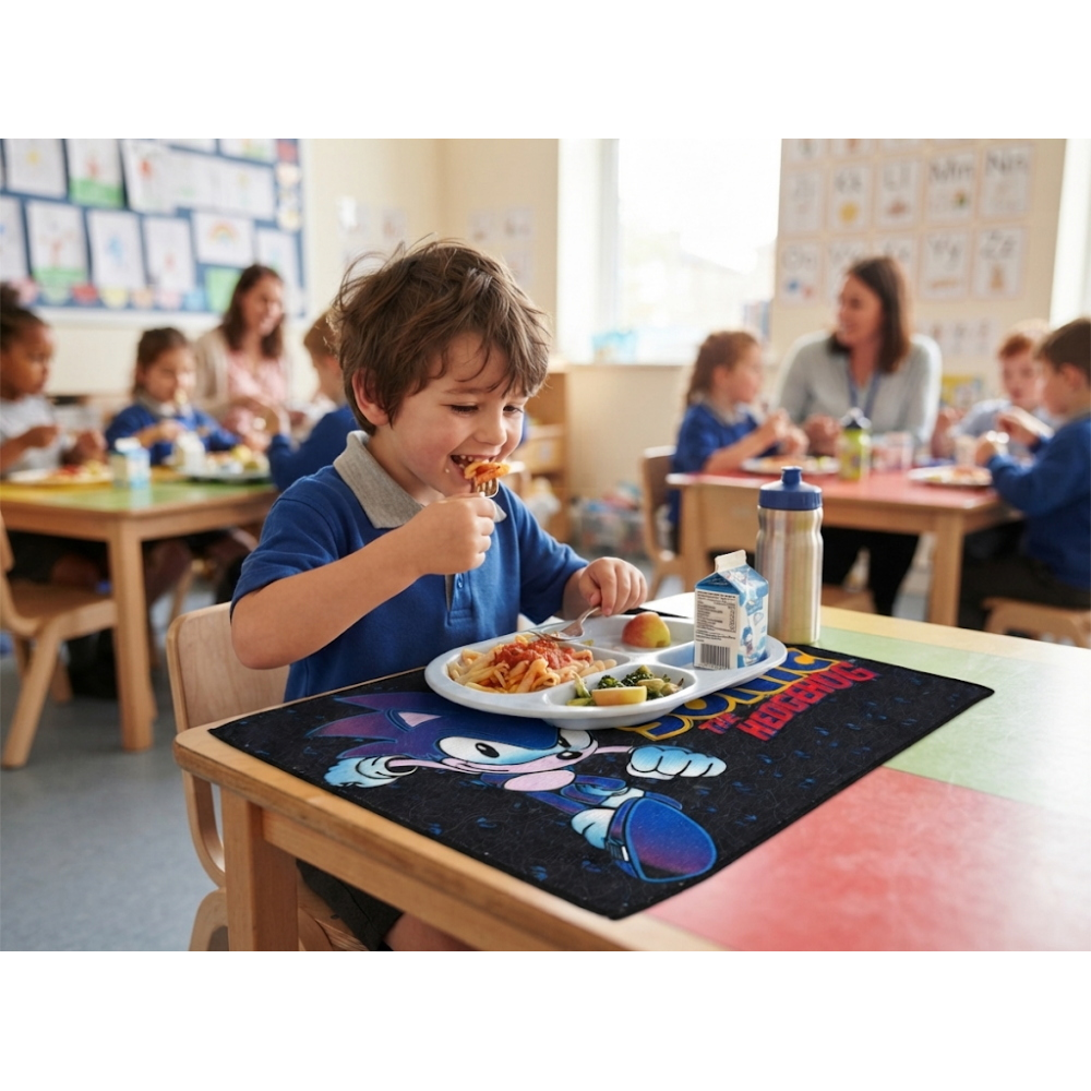 Tovaglietta Sonic in Tessuto da Colazione Pranzo Cm.40x30- Fu6047
