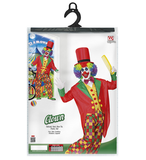 Costume Vestito Abito Travestimento Carnevale Cosplay Adulto - Clown - 3509