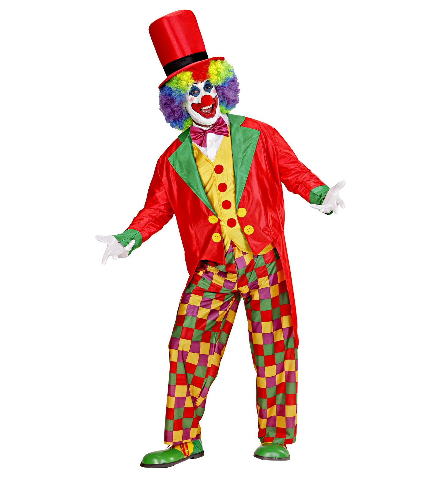 Costume Vestito Abito Travestimento Carnevale Cosplay Adulto - Clown - 3509