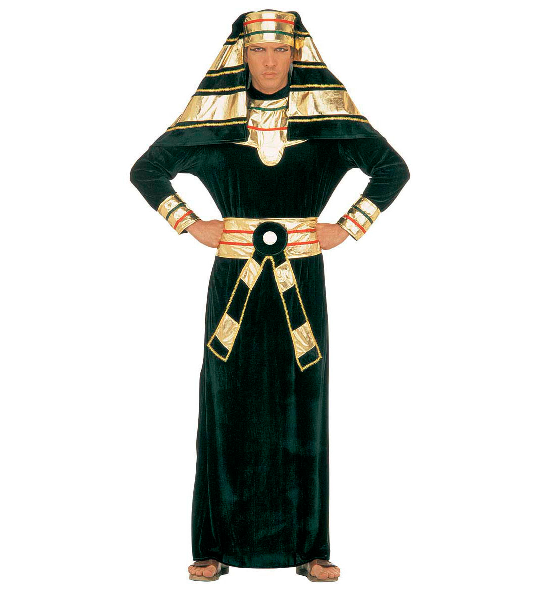 Costume Vestito Abito Travestimento Carnevale Cosplay Adulto - Faraone - 3265