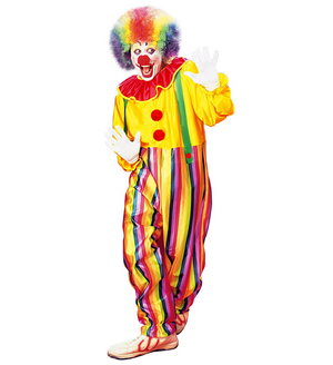 Costume Vestito Abito Travestimento Carnevale Cosplay Adulto - Circus Clown - 3963