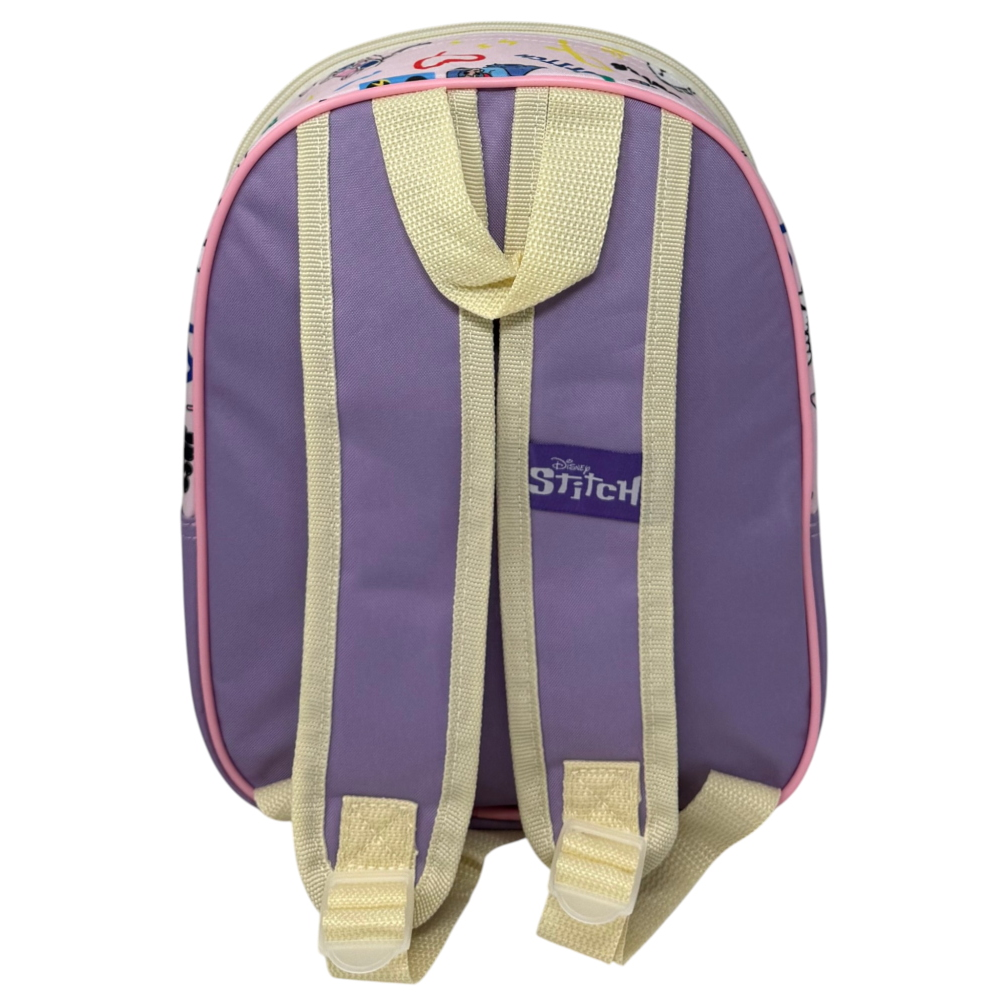 Zaino Asilo 3d Stitch DISNEY Borsa Scuola Materna O Tempo Libero 29 CM - Zh25000