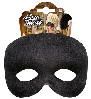 Mascherina Domino Phantom Nero Accessori per Abito Vestito Travestimento Carnevale Bambino