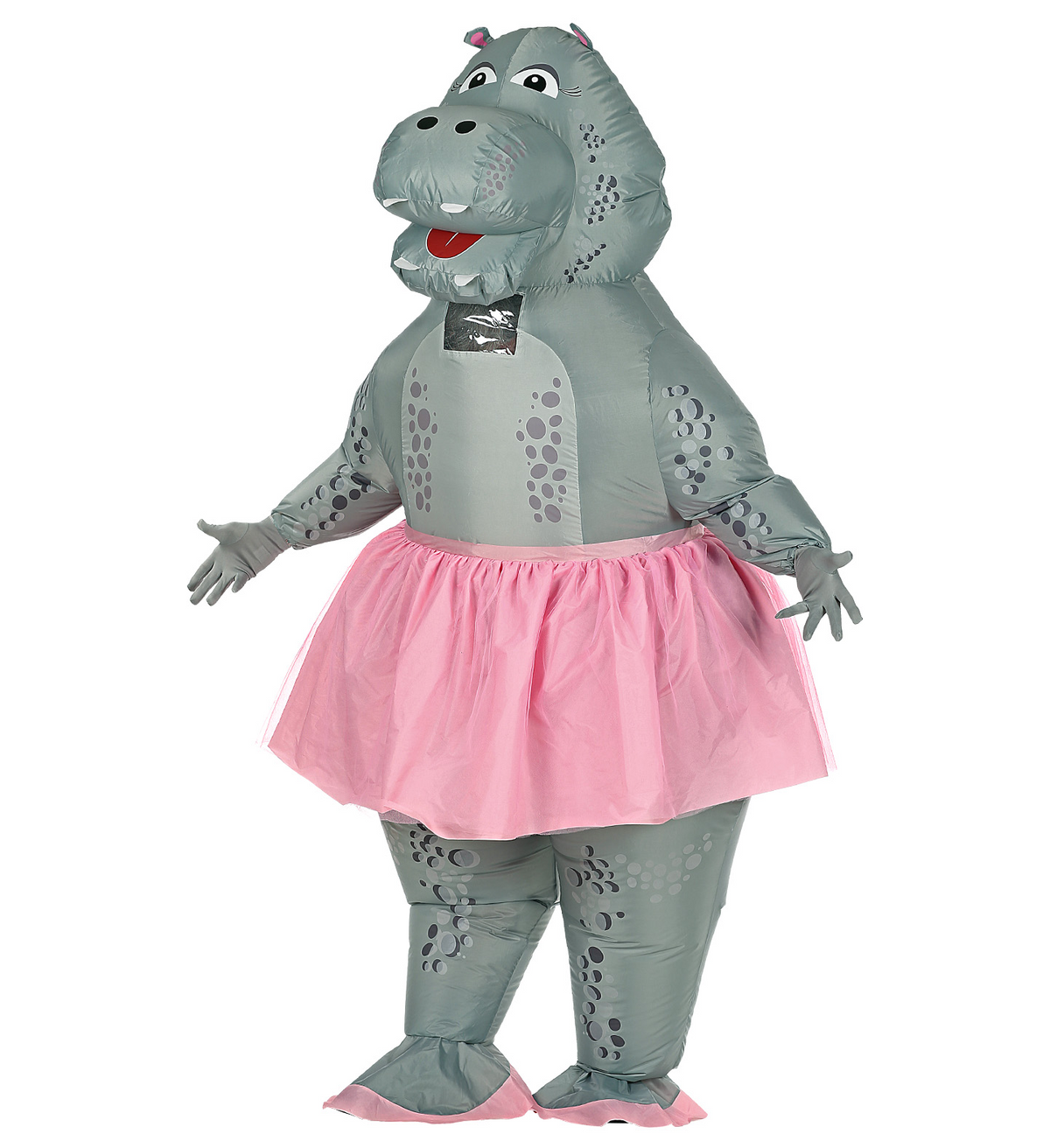 Costume Ippopotamo Ballerina Gonfiabile Travestimento Carnevale Cosplay Adulto - 75513