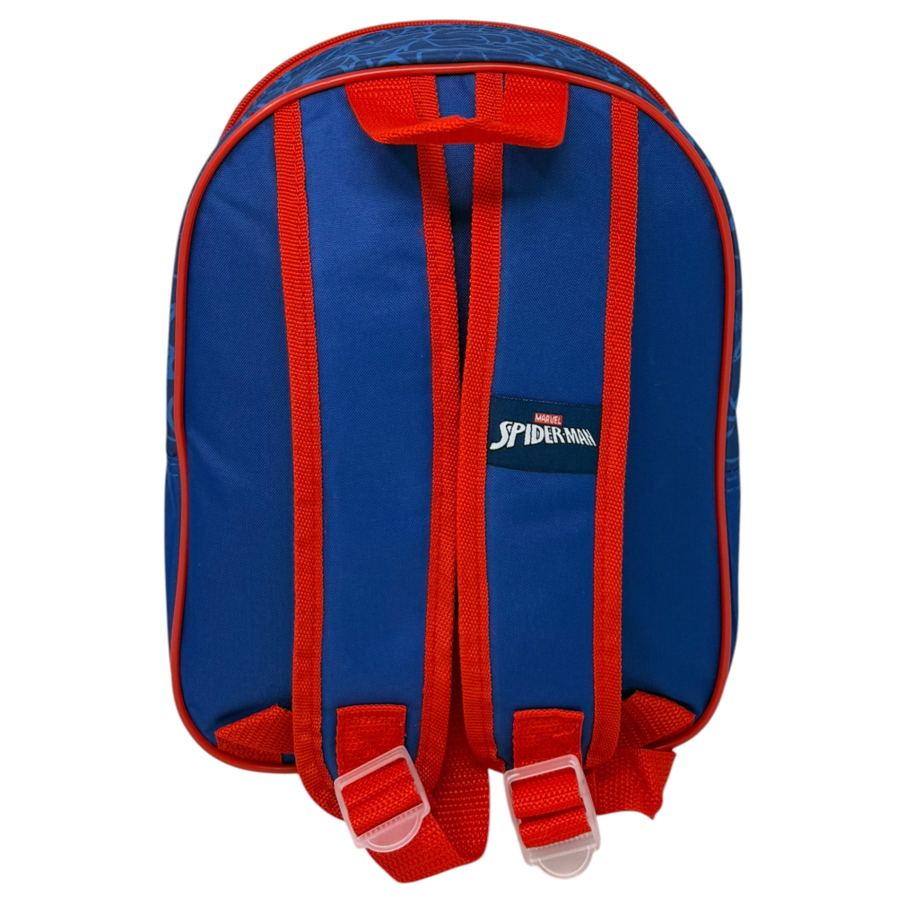 Zaino Asilo 3d Spiderman MARVEL Borsa Scuola Materna O Tempo Libero 29 CM - Zh25063