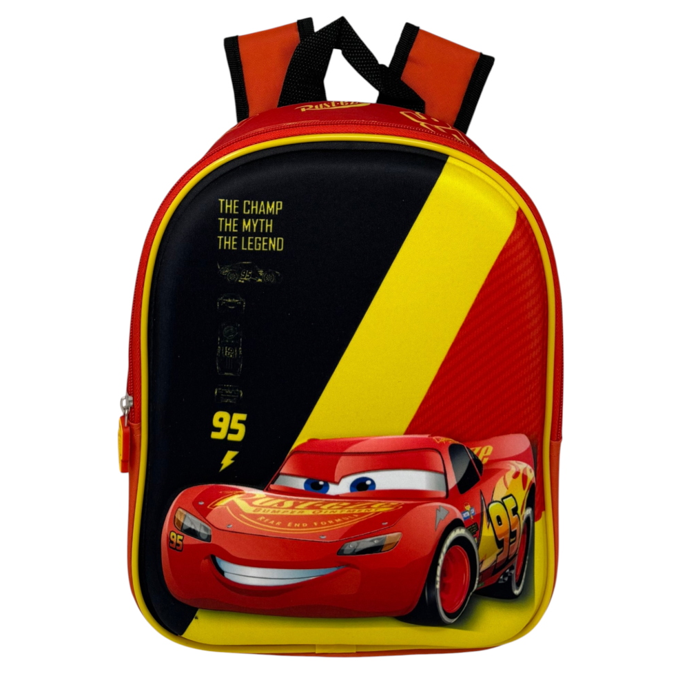 Zaino Asilo 3d Cars DISNEY Pixar Borsa Scuola Materna O Tempo Libero 29 CM - Zh25090