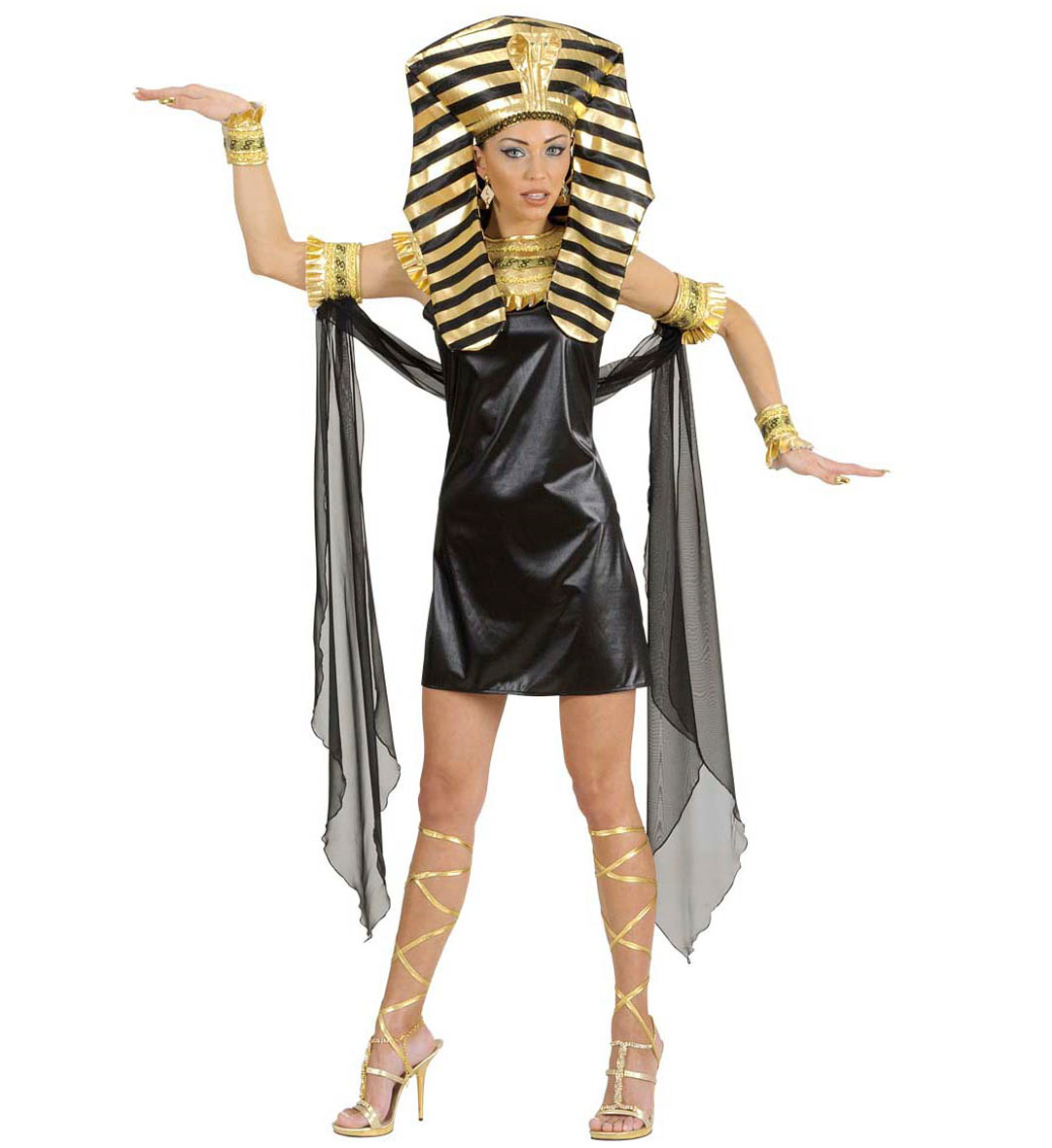 Costume Vestito Abito Travestimento Carnevale Cosplay Adulto Donna - Cleopatra - 7687