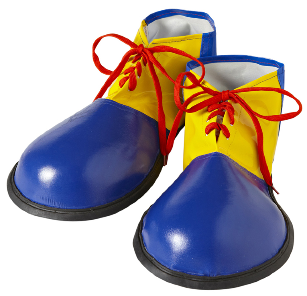 Scarpe Clown - Taglia Unica Adulta - Colori Assortiti - Accessori per Abito Vestito Carnevale Cosplay