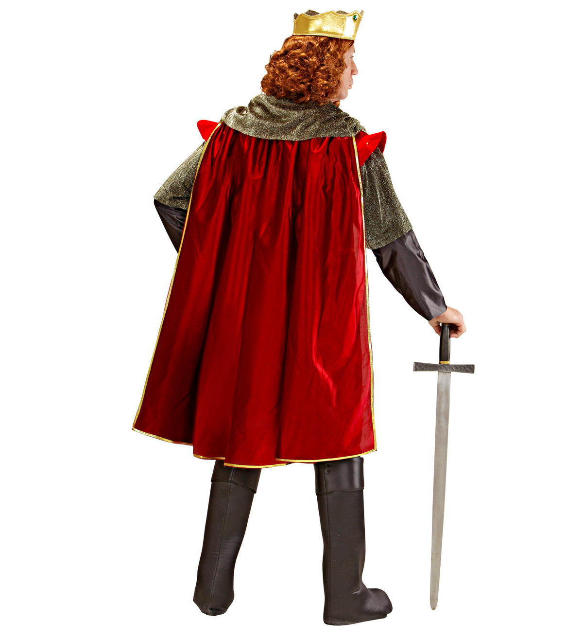 Costume Vestito Abito Travestimento Carnevale Cosplay Uomo Adulto - Cavaliere Regale - 3550