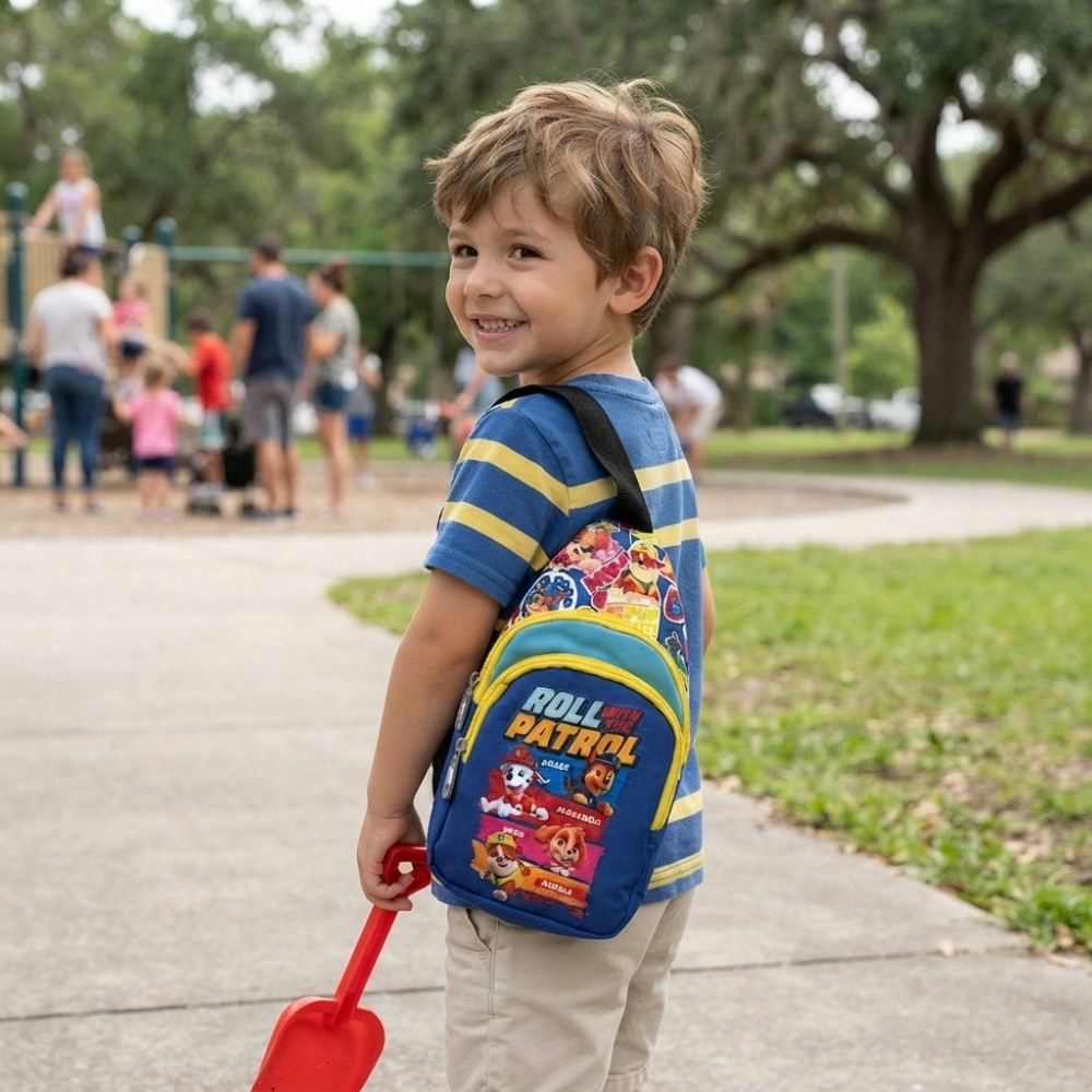 Marsupio Paw Patrol con Tracolla Regolabile Borsello da Passeggio con Cintura - Zh25080