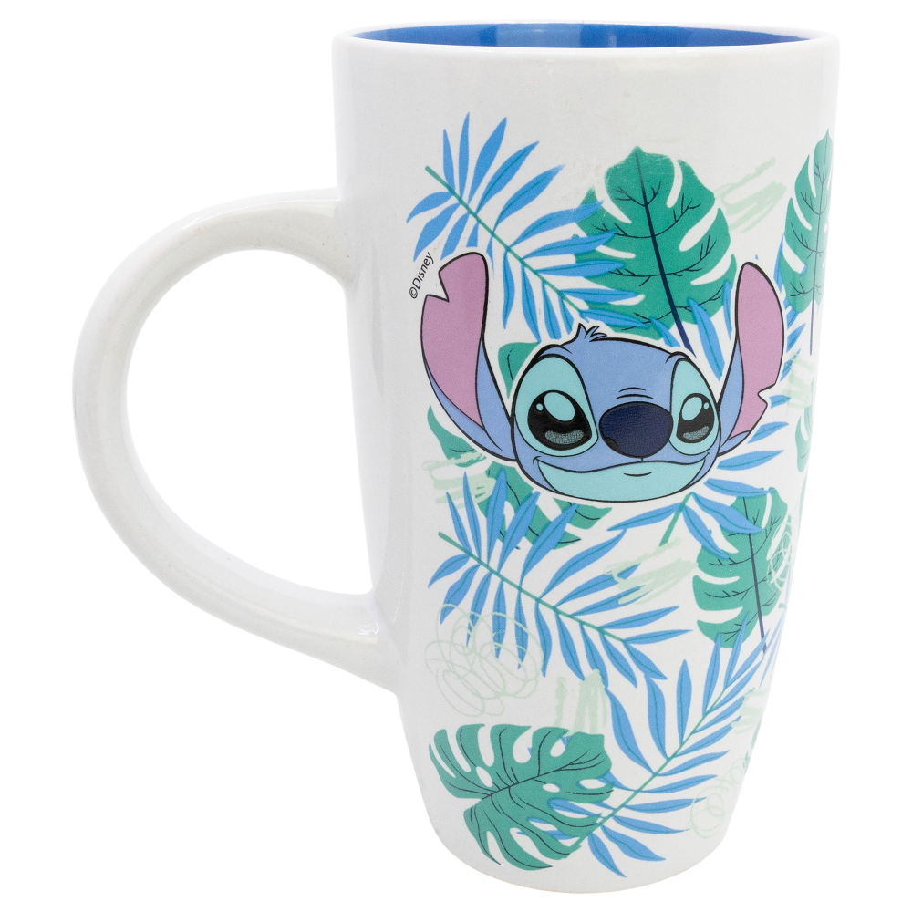 Tazza da Latte Stitch DISNEY in Ceramica Modello Mug Alta 680 Ml - 86145