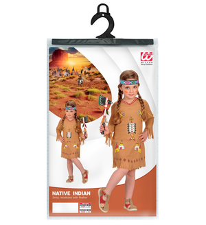 Costume Vestito Abito Travestimento Carnevale Cosplay Bambina - Indiana - 4893
