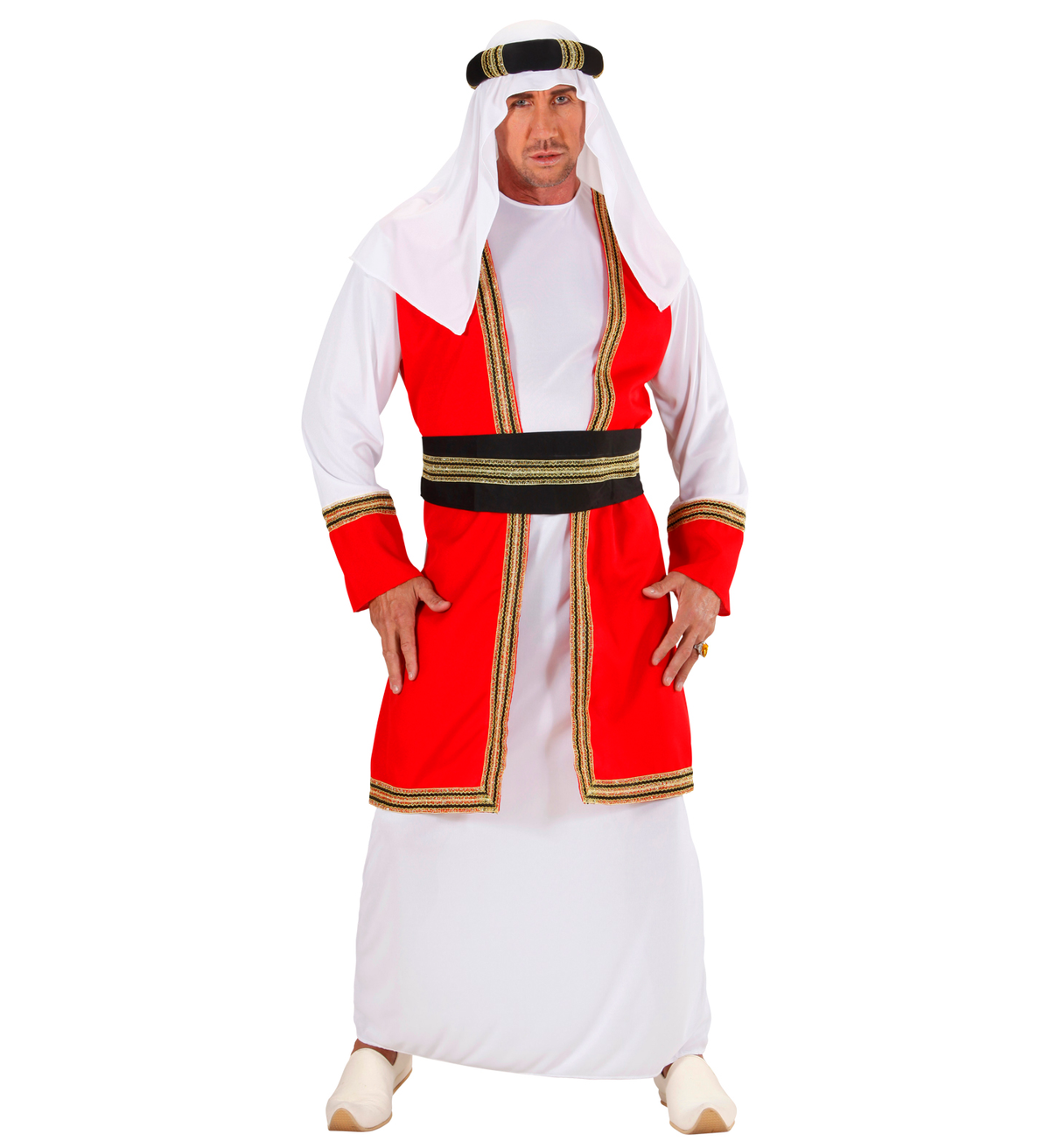 Costume Vestito Abito Travestimento Carnevale Cosplay Uomo Adulto - Principe Arabo - 8918