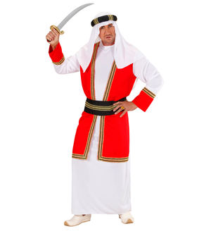 Costume Vestito Abito Travestimento Carnevale Cosplay Uomo Adulto - Principe Arabo - 8918
